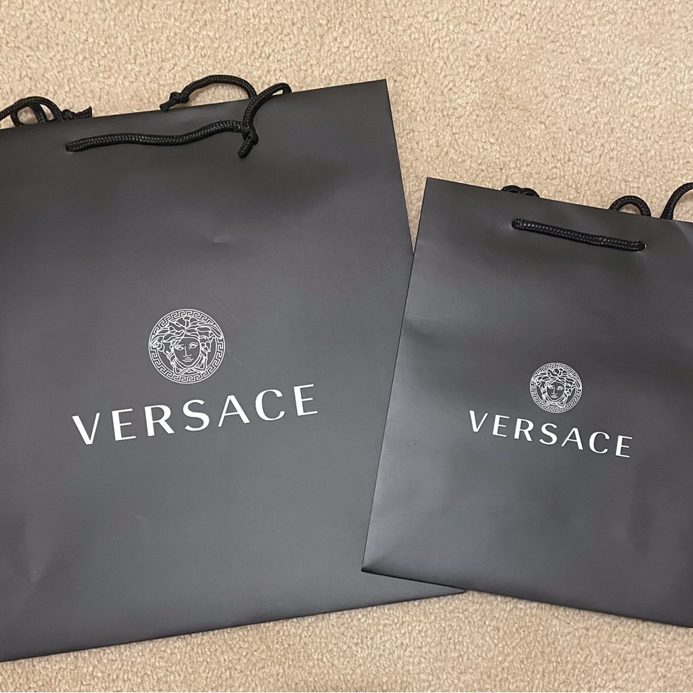 NEW! Versace black gift bag - 2 sizes